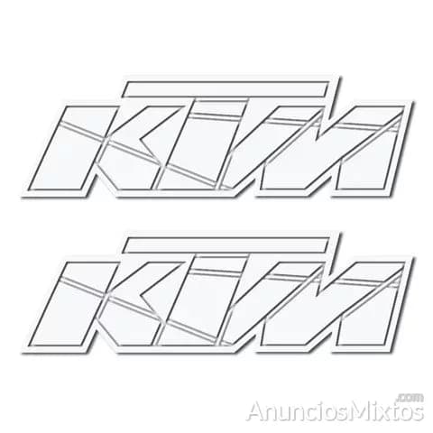 Pegatinas ktm rayas rv260 - Foto 4