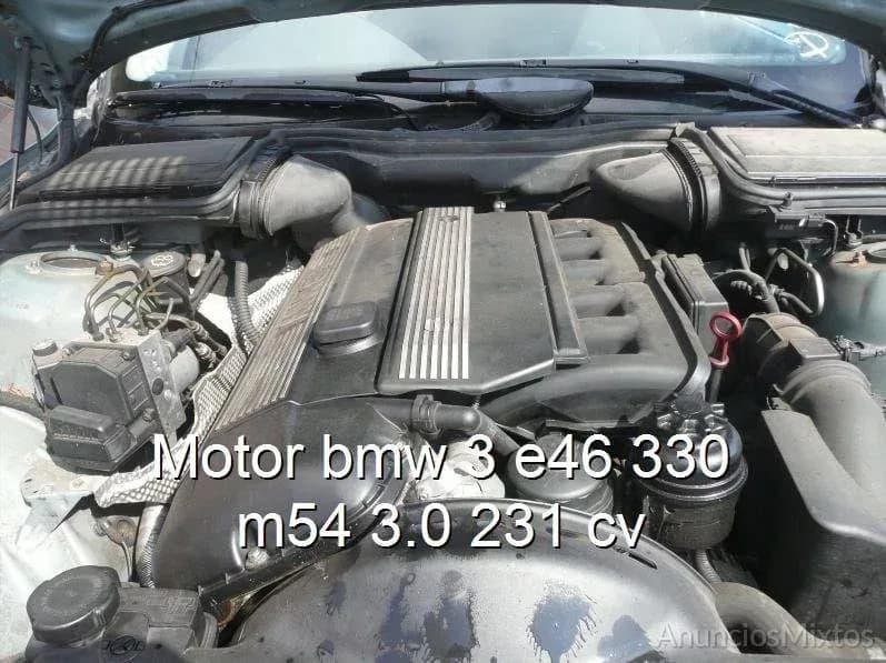Motor bmw 3 e46 330 m54 3.0 231 cv - Foto 1