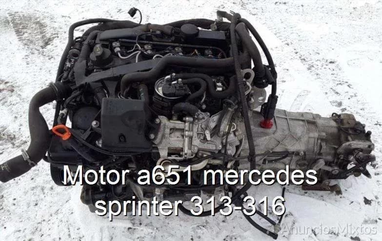 Motor a651 mercedes sprinter 313-316 - Foto 1