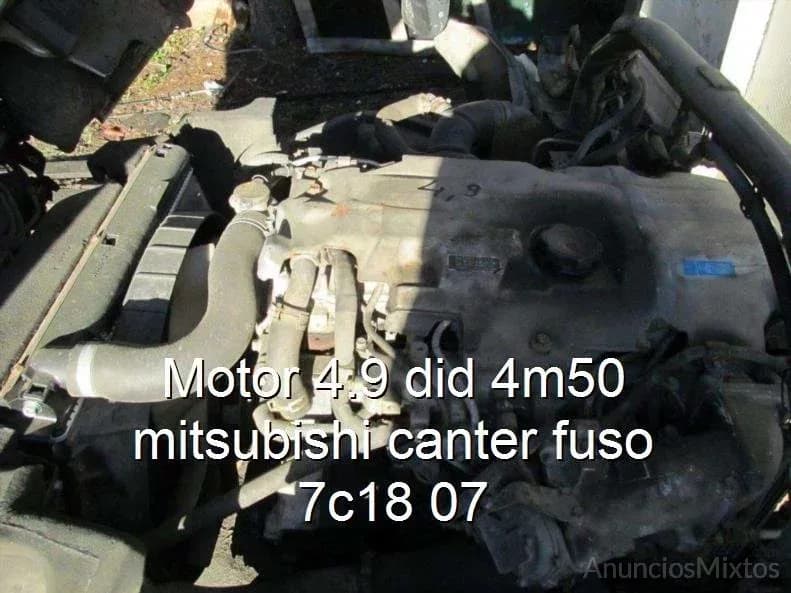 Motor 4.9 did 4m50 mitsubishi canter fuso 7c18 07 - Foto 1