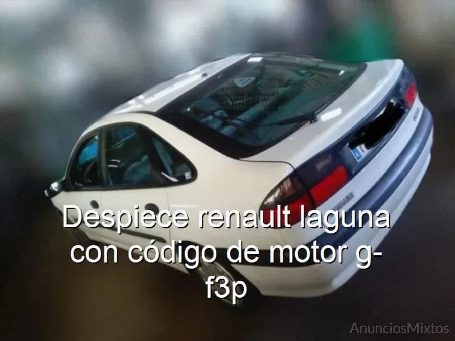 Despiece renault laguna con código de motor g-f3p - Foto 1