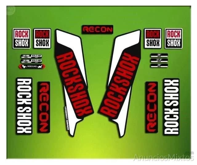 Pegatinas rock shox recon 2016 elx35 - Foto 3