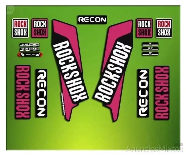 Pegatinas rock shox recon 2016 elx35 - Foto 5