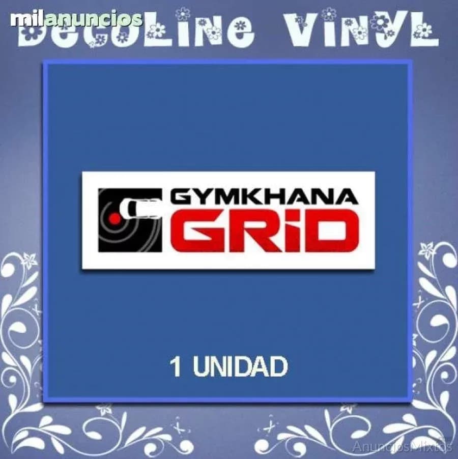 Pegatina gymkhana grid ref: dp484 - Foto 1