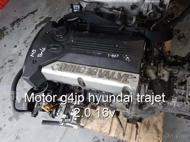 Motor g4jp hyundai trajet 2.0 16v - Foto 1