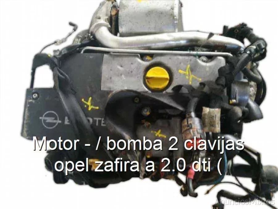 Motor - / bomba 2 clavijas opel zafira a 2.0 dti ( - Foto 1