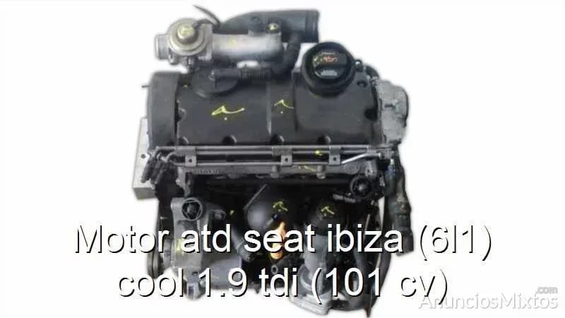 Motor atd seat ibiza (6l1) cool 1.9 tdi (101 cv) - Foto 1