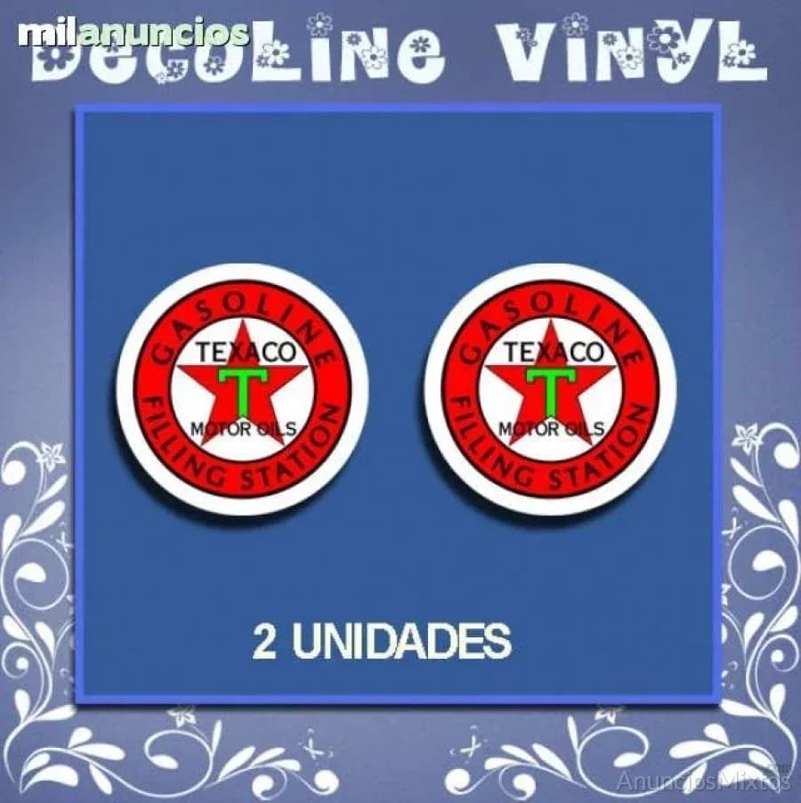 Pegatinas texaco motor oil ref: dp210 - Foto 1