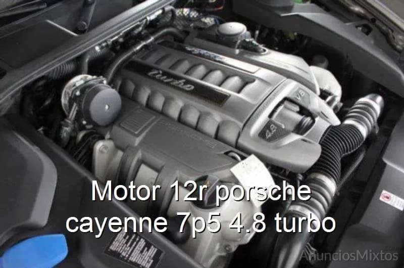 Motor 12r porsche cayenne 7p5 4.8 turbo - Foto 1