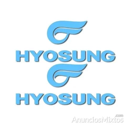 Pegatinas hyosung logo y letras rv223 - Foto 3