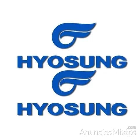 Pegatinas hyosung logo y letras rv223 - Foto 4