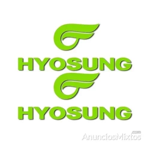 Pegatinas hyosung logo y letras rv223 - Foto 7