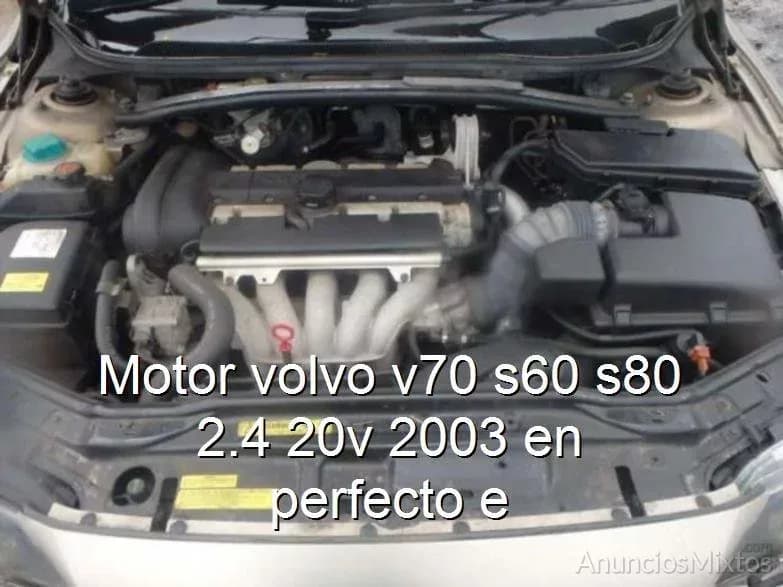 Motor volvo v70 s60 s80 2.4 20v 2003 en perfecto e - Foto 1