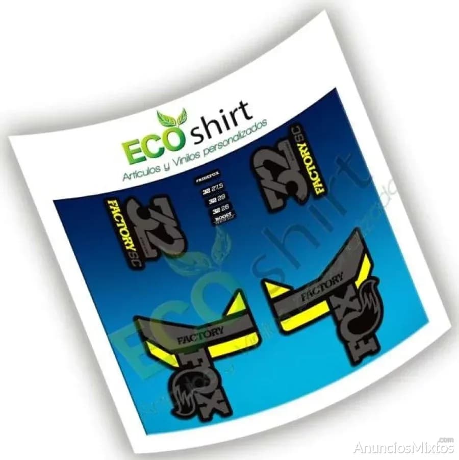 Pegatinas fox 32 factory sc eco52 - Foto 2
