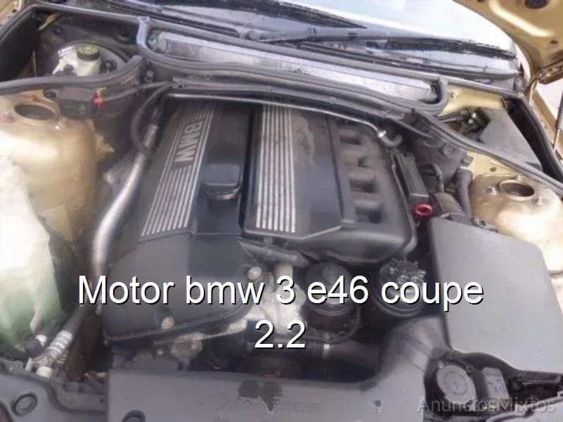 Motor bmw 3 e46 coupe 2.2 - Foto 1