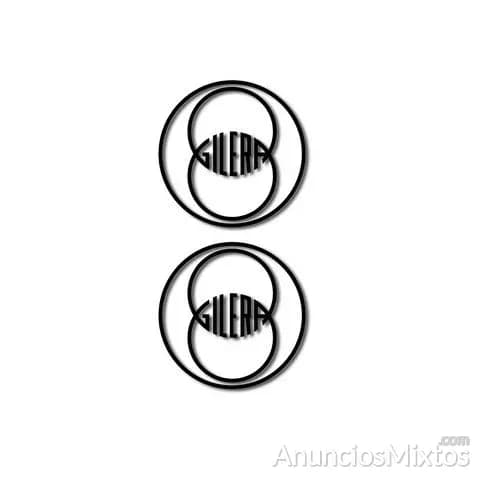 Pegatinas gilera logo circulo rv185 - Foto 1