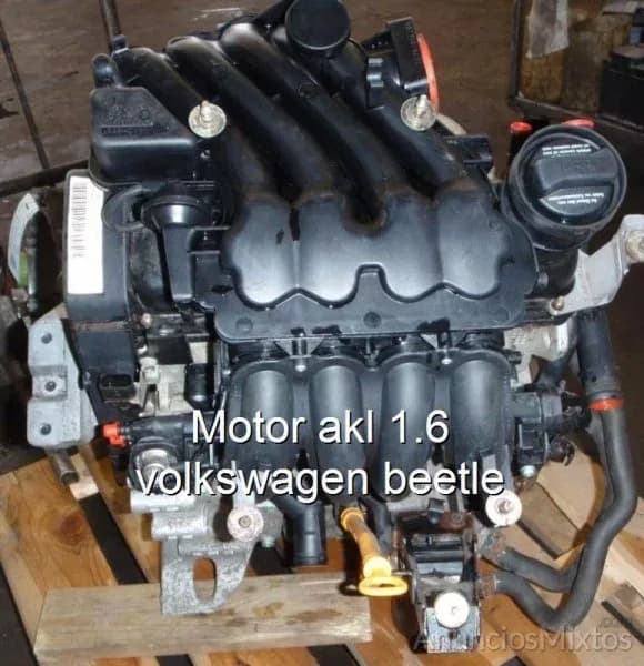 Motor akl 1.6 volkswagen beetle - Foto 1