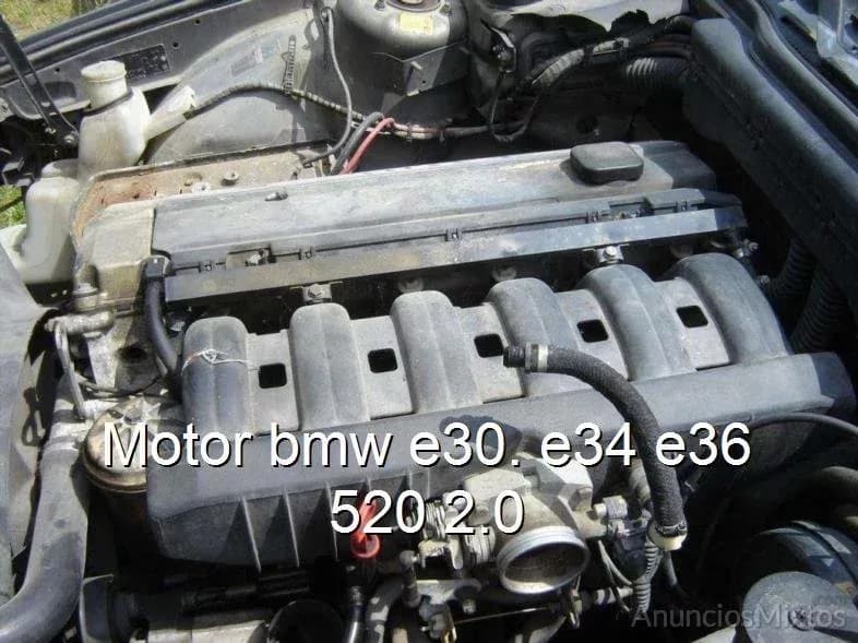 Motor bmw e30. e34 e36 520 2.0 - Foto 1