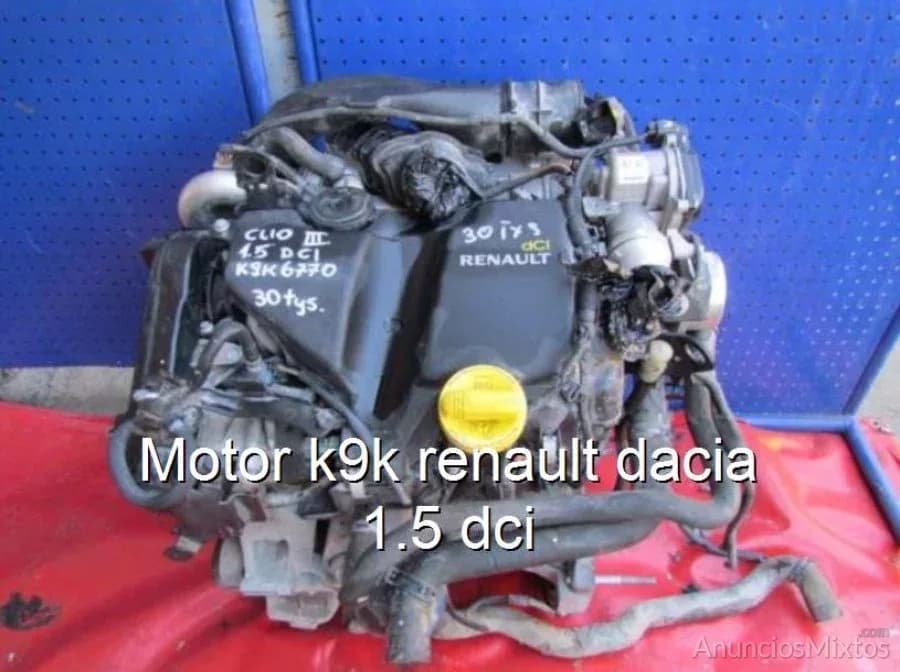 Motor k9k renault dacia 1.5 dci - Foto 1