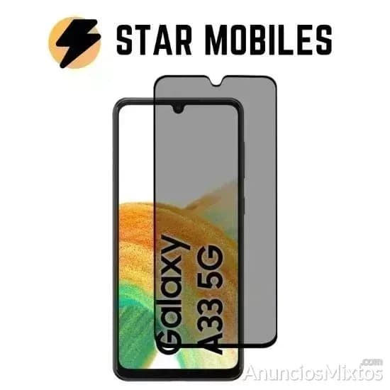 CRISTAL TEMPLADO SAMSUNG GALAXY A33 ANTI ESPIAS - Foto 1