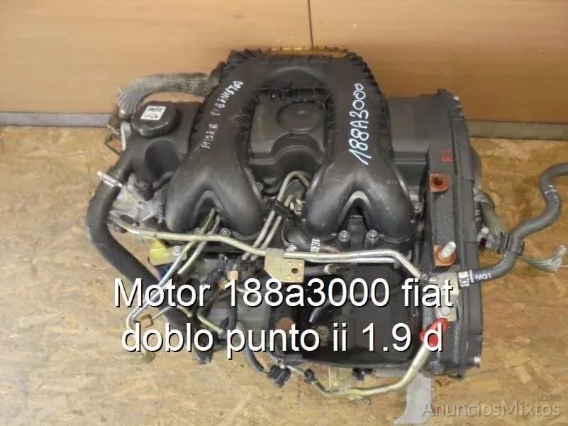 Motor 188a3000 fiat doblo punto ii 1.9 d - Foto 1