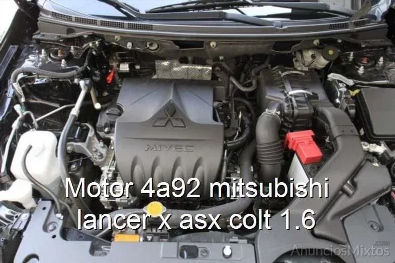 Motor 4a92 mitsubishi lancer x asx colt 1.6 - Foto 1