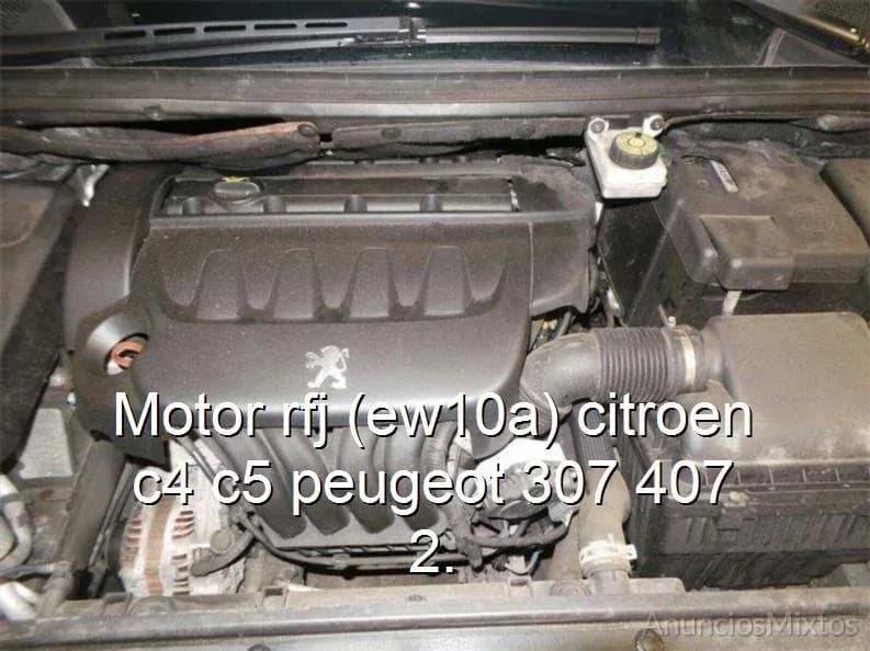 Motor rfj (ew10a) citroen c4 c5 peugeot 307 407 2. - Foto 1