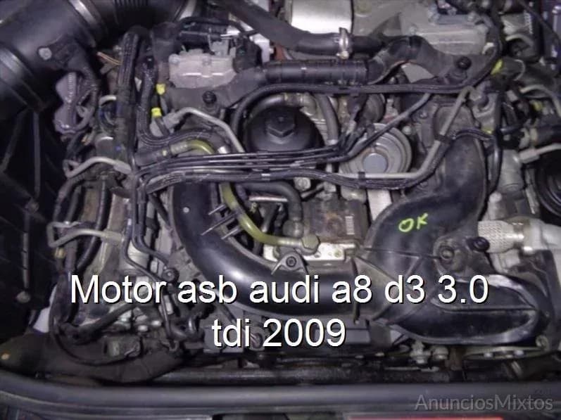 Motor asb audi a8 d3 3.0 tdi 2009 - Foto 1