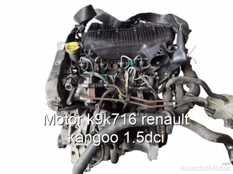 Motor k9k716 renault kangoo 1.5dci - Foto 1
