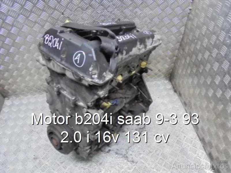 Motor b204i saab 9-3 93 2.0 i 16v 131 cv - Foto 1