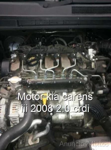 Motor kia carens iii 2008 2.0 crdi - Foto 1
