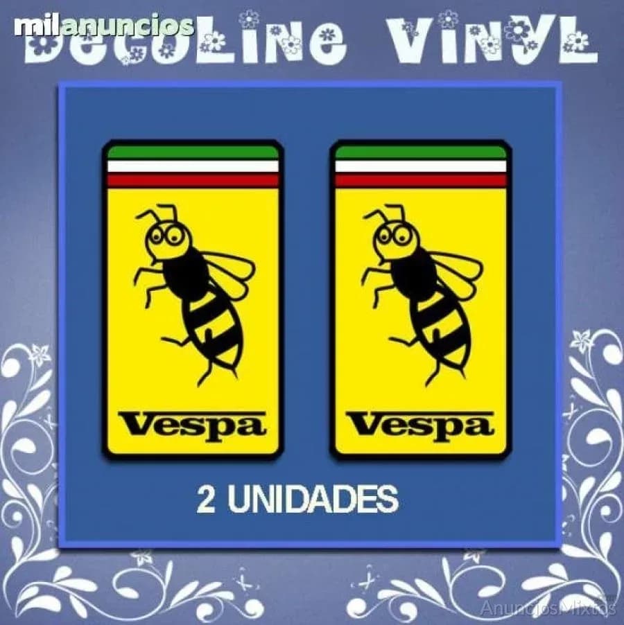 Pegatinas stickers vespa ref: dp224 - Foto 1