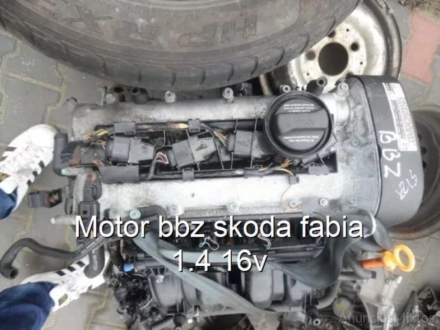 Motor bbz skoda fabia 1.4 16v - Foto 1