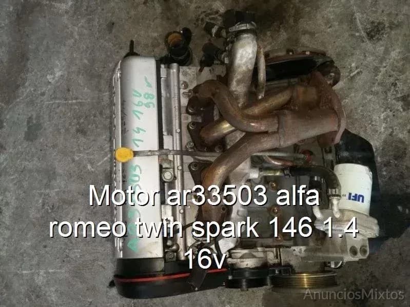 Motor ar33503 alfa romeo twin spark 146 1.4 16v - Foto 1