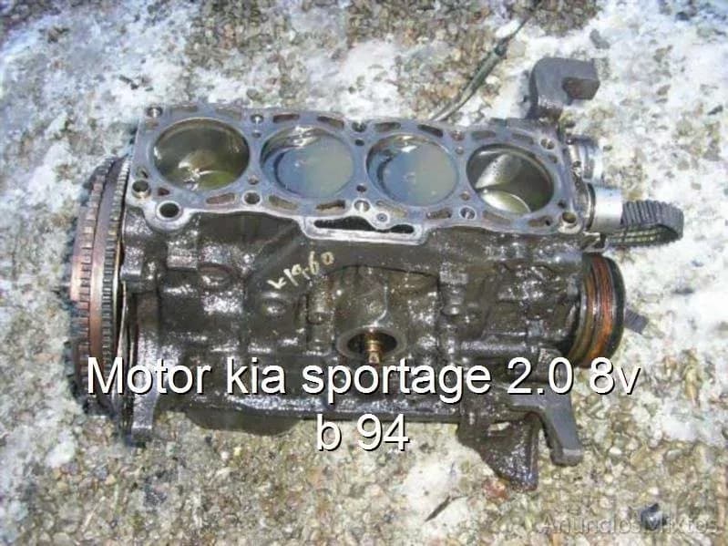 Motor kia sportage 2.0 8v b 94 - Foto 1