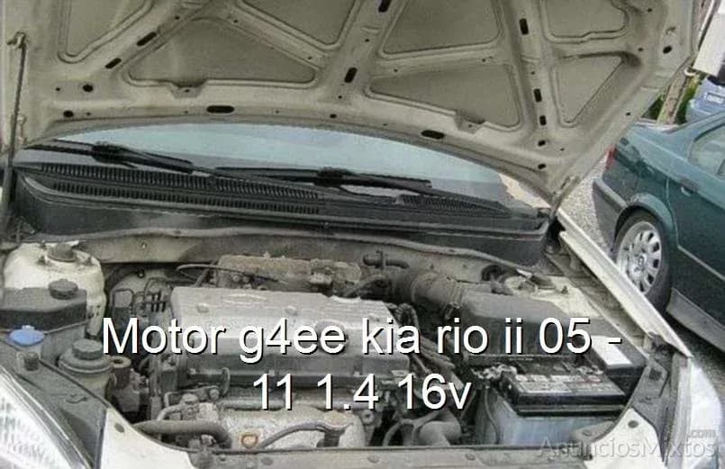 Motor g4ee kia rio ii 05 - 11 1.4 16v - Foto 1