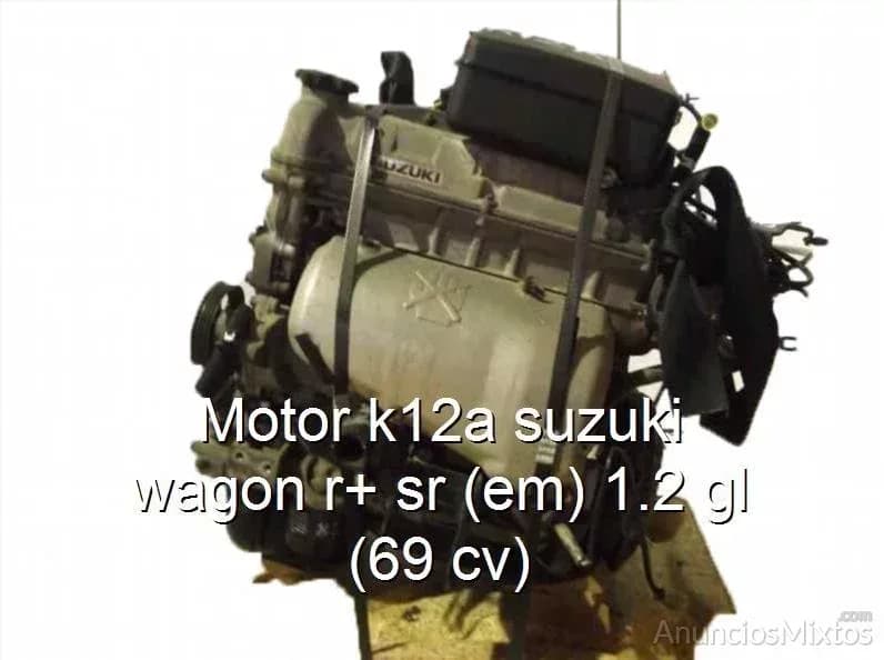 Motor k12a suzuki wagon r+ sr (em) 1.2 gl (69 cv) - Foto 1