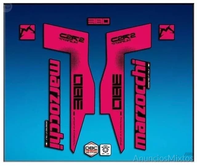 Pegatina marzocchi 380 c2rctitanium am70 - Foto 5