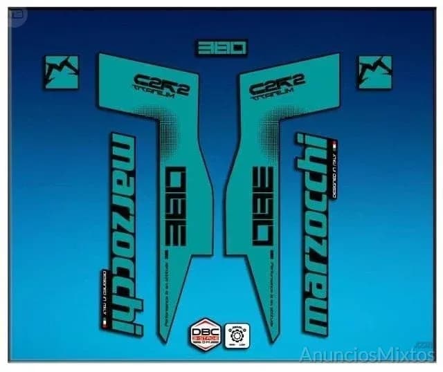 Pegatina marzocchi 380 c2rctitanium am70 - Foto 6