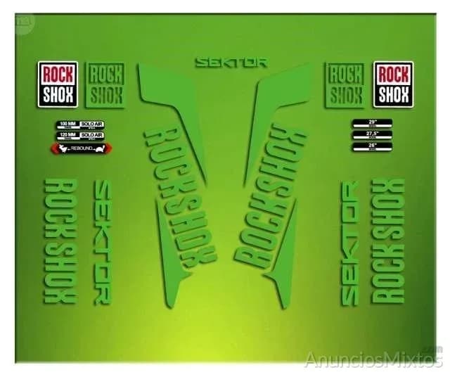 Pegatina rock shox sektor 2016 elx47 - Foto 2