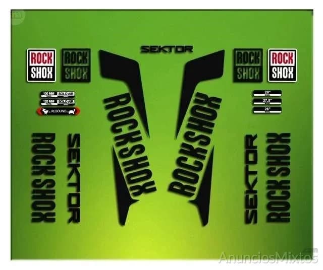 Pegatina rock shox sektor 2016 elx47 - Foto 7
