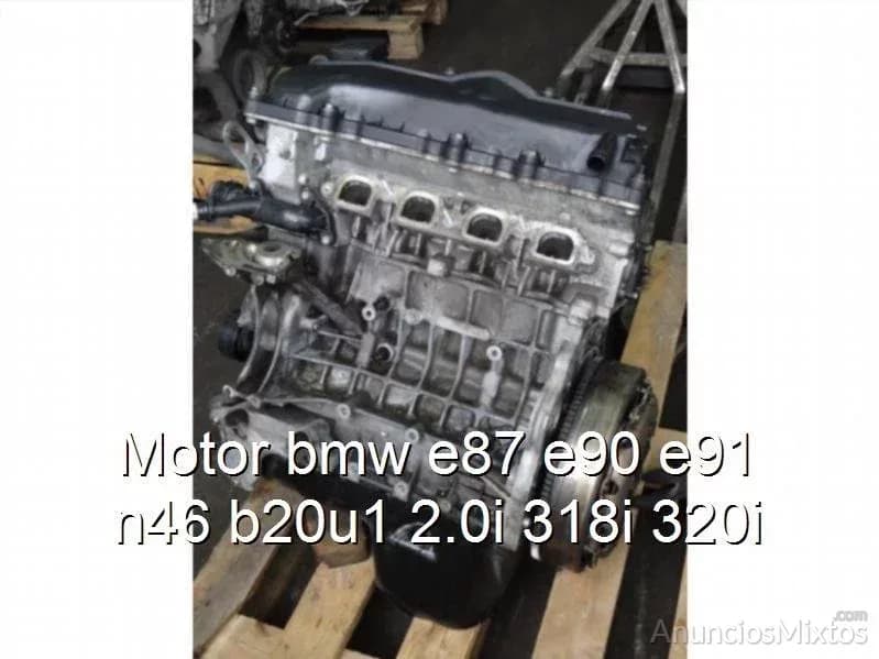Motor bmw e87 e90 e91 n46 b20u1 2.0i 318i 320i - Foto 1