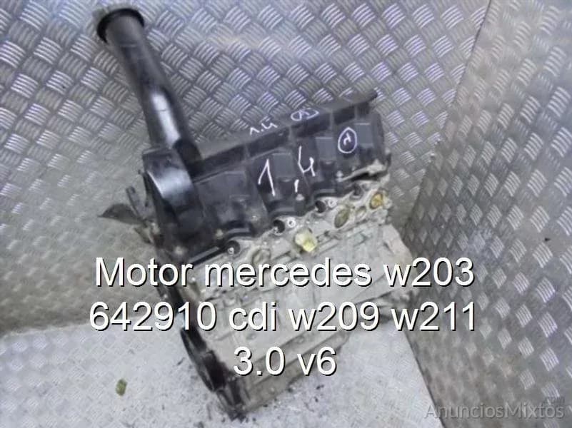 Motor mercedes w203 642910 cdi w209 w211 3.0 v6 - Foto 1