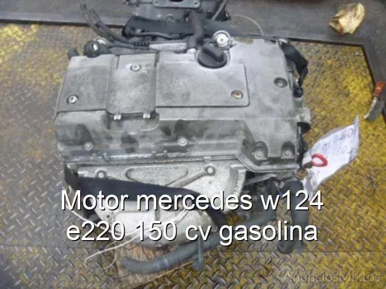 Motor mercedes w124 e220 150 cv gasolina - Foto 1