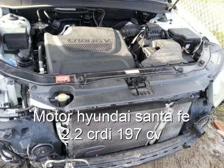Motor hyundai santa fe 2.2 crdi 197 cv - Foto 1