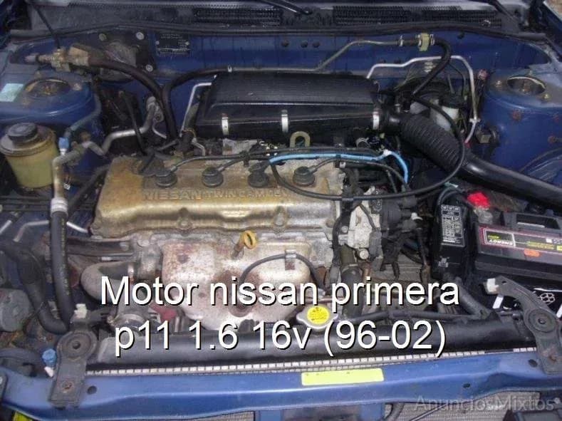Motor nissan primera p11 1.6 16v (96-02) - Foto 1