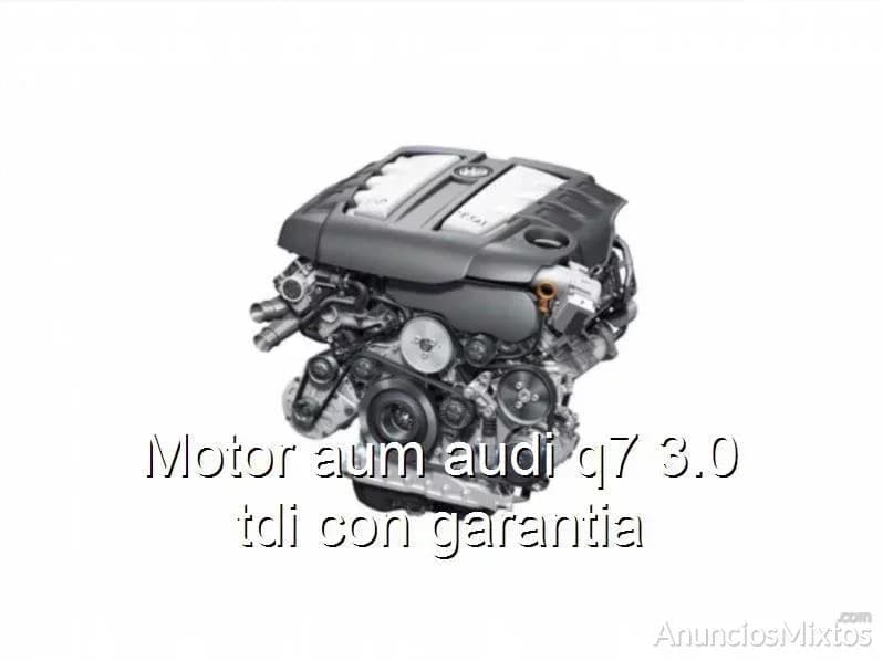 Motor aum audi q7 3.0 tdi con garantia - Foto 1
