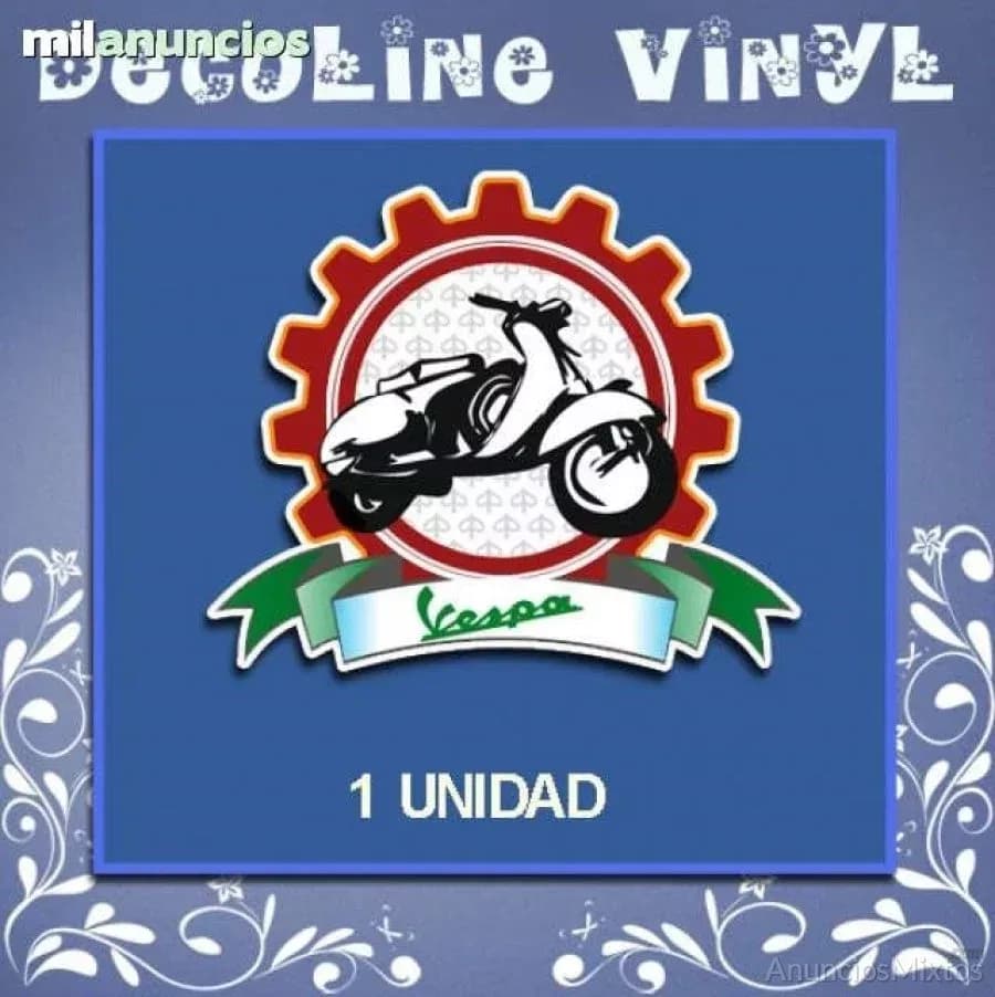 Pegatina vespa ref: dp218 - Foto 1