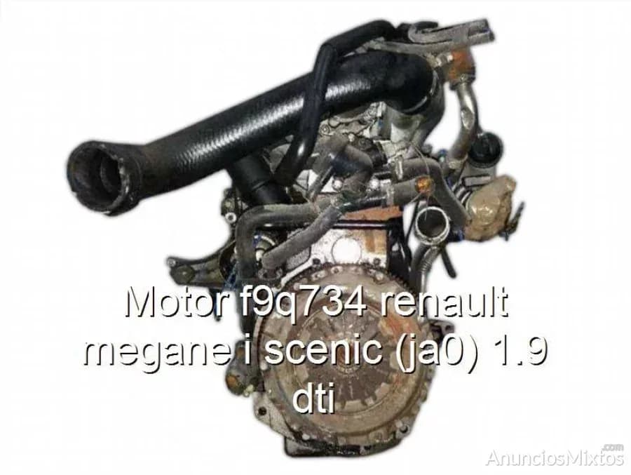 Motor f9q734 renault megane i scenic (ja0) 1.9 dti - Foto 1