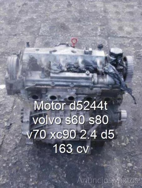Motor d5244t volvo s60 s80 v70 xc90 2.4 d5 163 cv - Foto 1